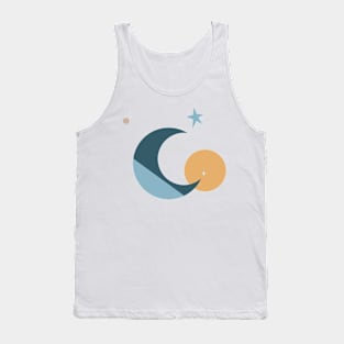 To the moon Tank Top